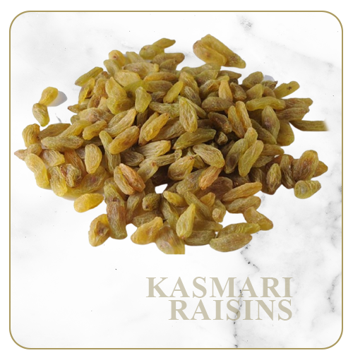 Kashmari Raisins (Gold/Green)